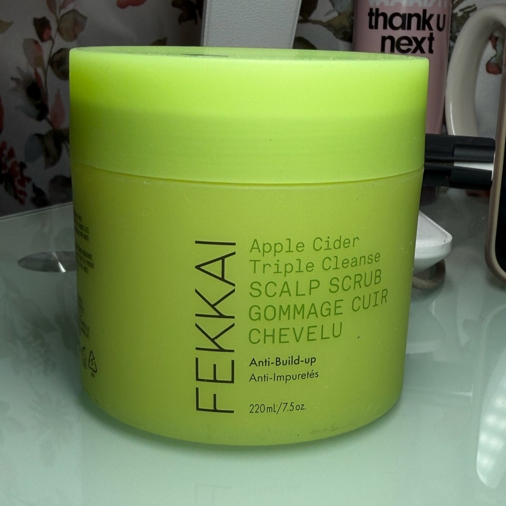 Fekkai Apple Cider Triple Cleanse Scalp Scrub - Green